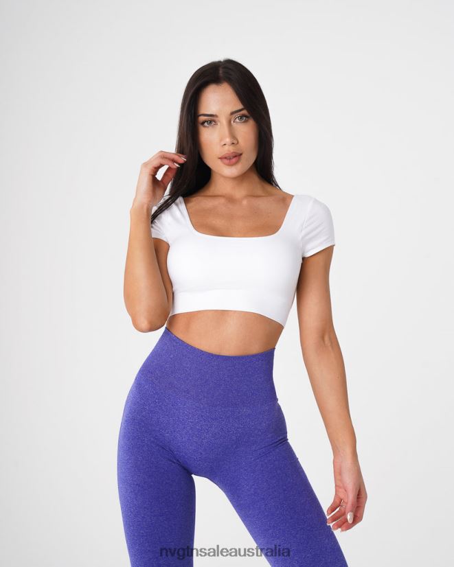 Serene Seamless Bra 24JF4Z76 White Fitness NVGTN Women