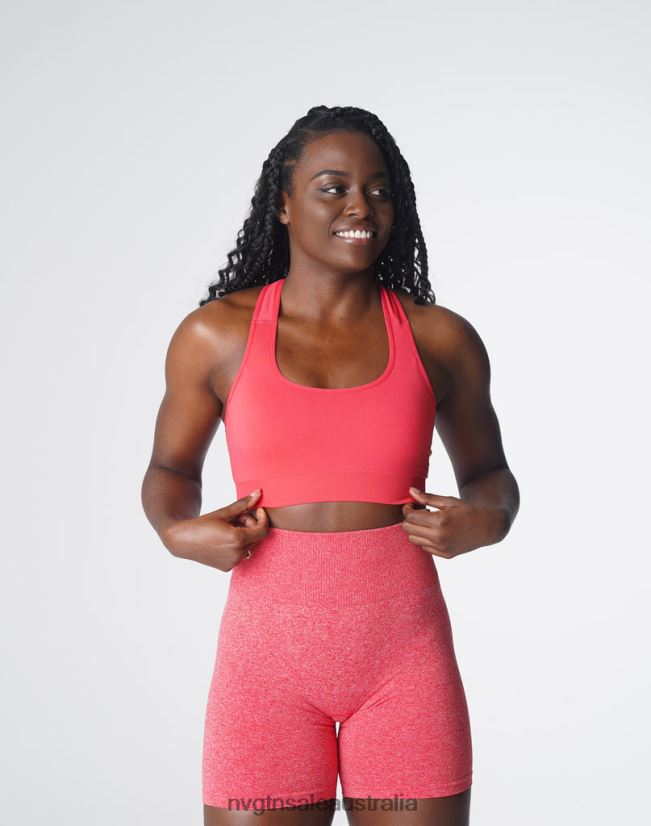 Surge Seamless Bra 24JF4Z131 Candy Apple Fitness NVGTN Women
