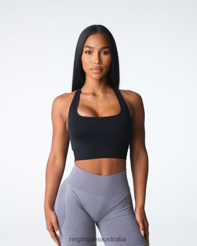 Thrive Seamless Bra 24JF4Z5 Black Fitness NVGTN Women