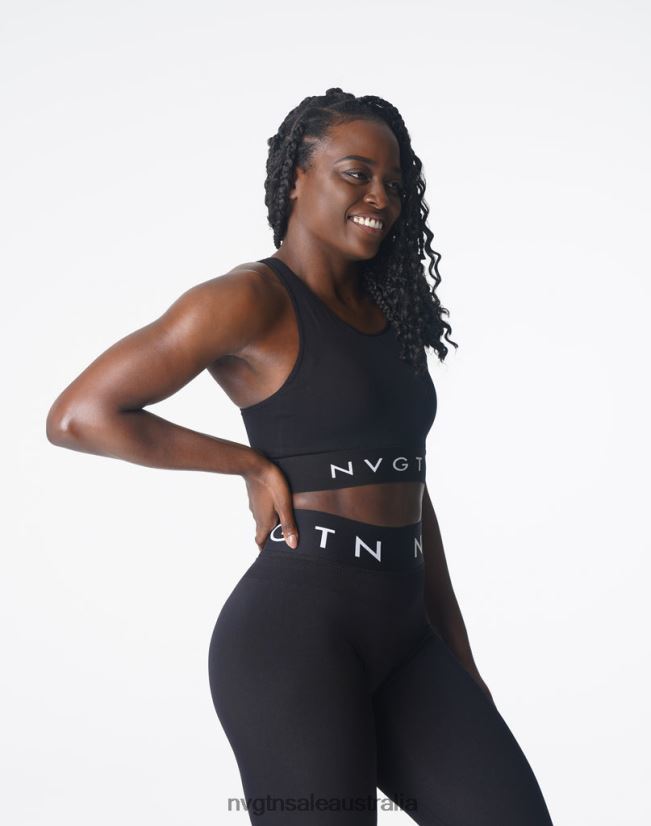 Trilogy Sport Seamless Bra 24JF4Z132 Black Fitness NVGTN Women