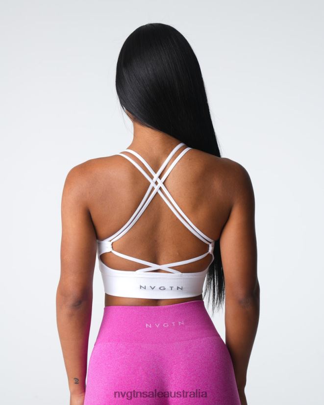 Virtue Seamless Bra 24JF4Z10 White Fitness NVGTN Women