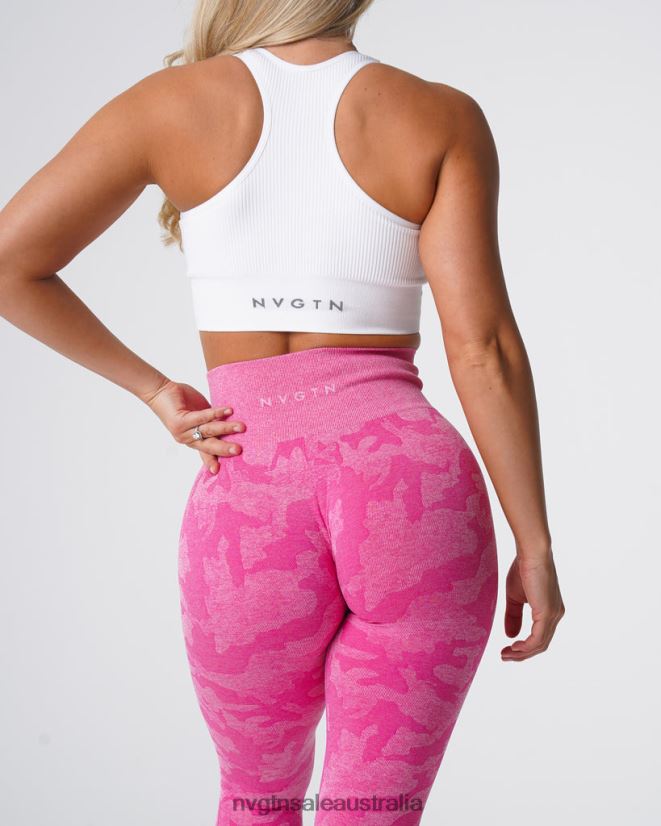 Camo Seamless Leggings 24JF4Z659 Bubble Gum Pink Fitness NVGTN Women