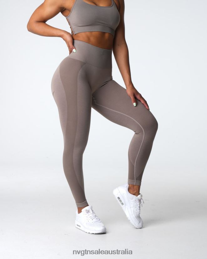 Contour 2.0 Seamless Leggings 24JF4Z491 Taupe Fitness NVGTN Women
