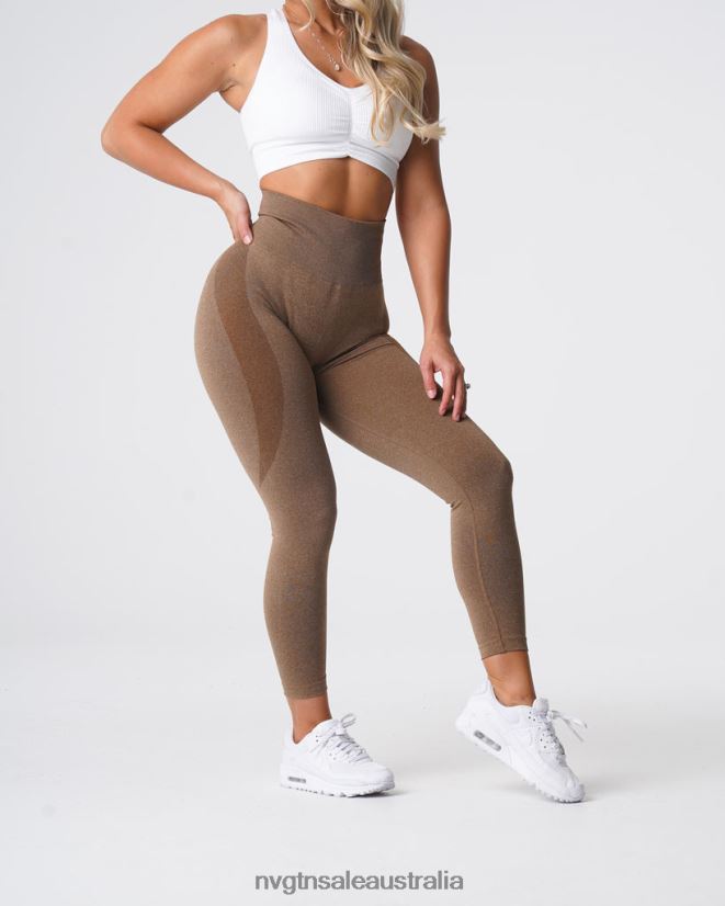 Contour Seamless Leggings 24JF4Z510 Mocha Fitness NVGTN Women