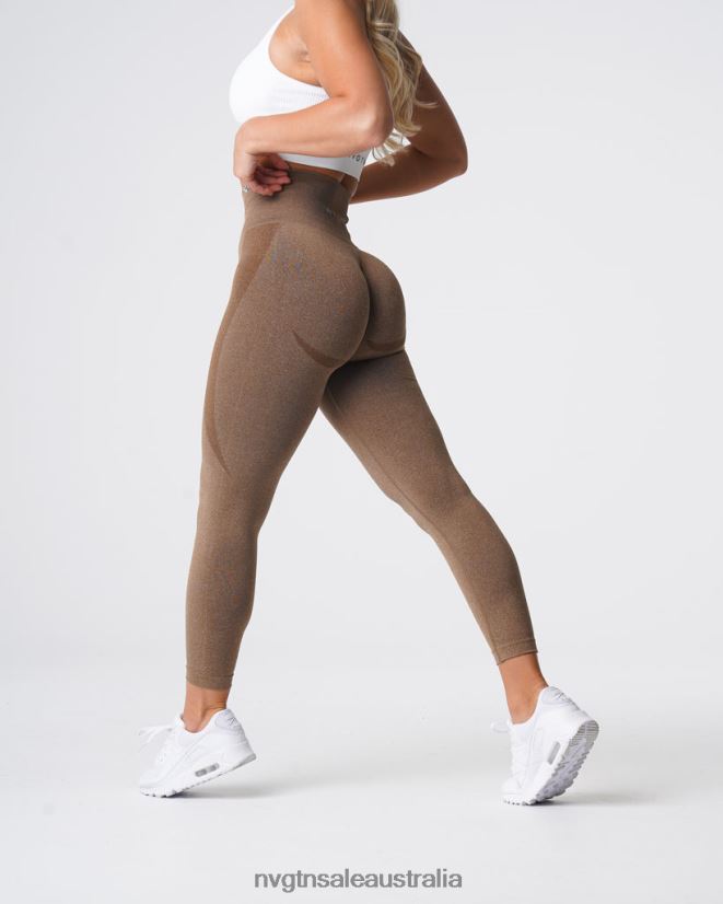 Contour Seamless Leggings 24JF4Z510 Mocha Fitness NVGTN Women