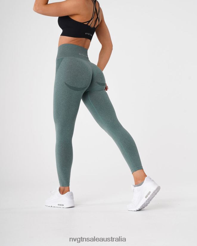 Contour Seamless Leggings 24JF4Z524 Forest Green Fitness NVGTN Women