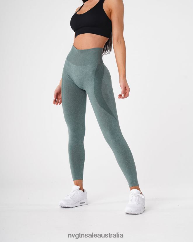 Contour Seamless Leggings 24JF4Z524 Forest Green Fitness NVGTN Women