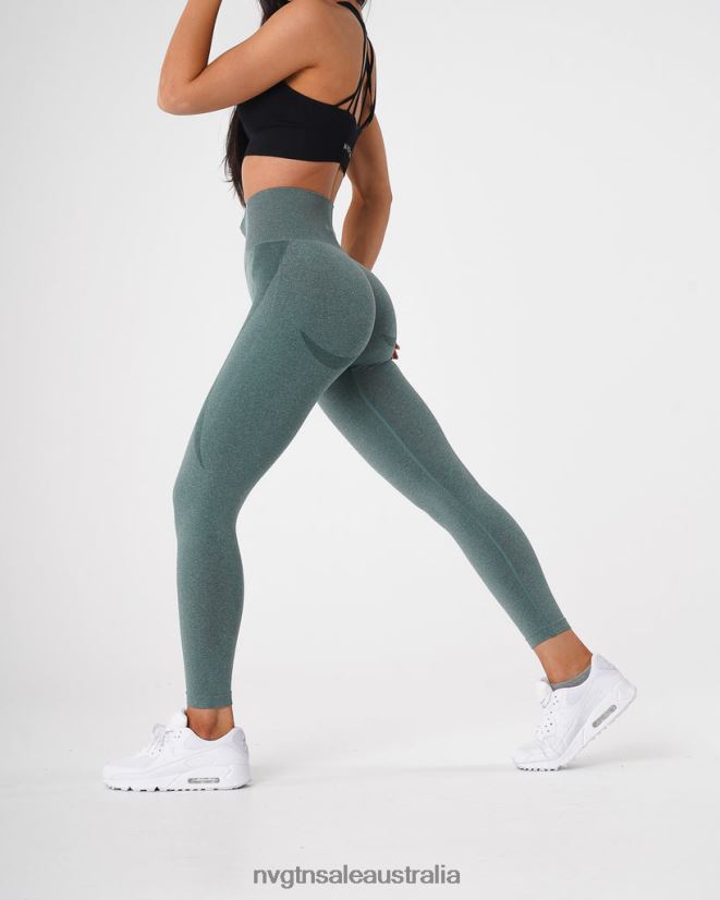Contour Seamless Leggings 24JF4Z524 Forest Green Fitness NVGTN Women