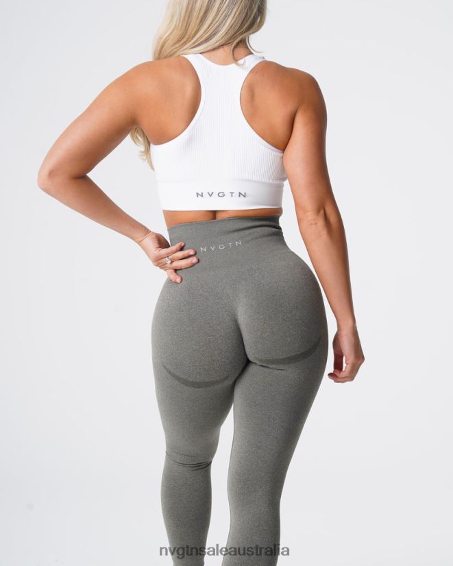 Contour Seamless Leggings 24JF4Z525 Khaki Green Fitness NVGTN Women