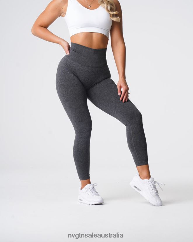 Curve Seamless Leggings 24JF4Z610 Black Speckled Fitness NVGTN Women