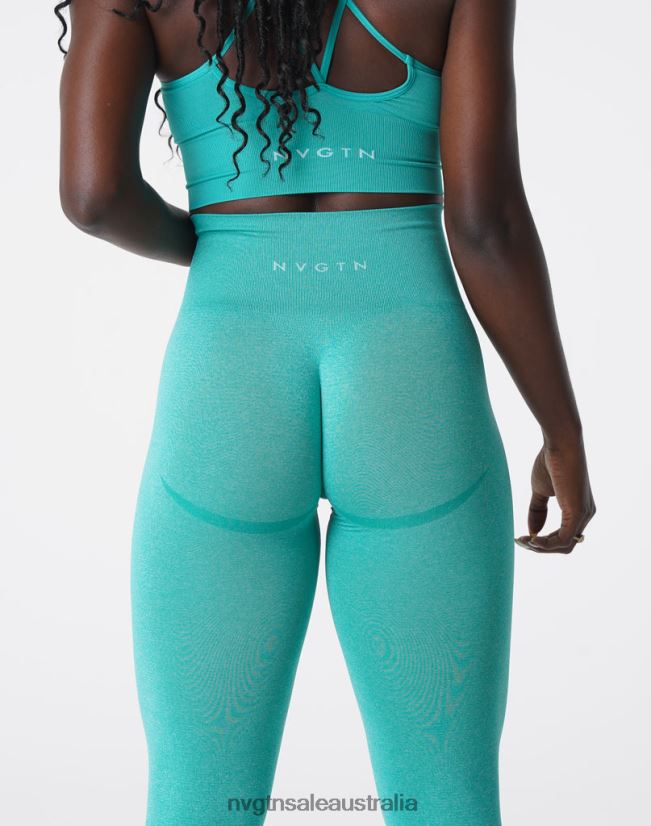 Curve Seamless Leggings 24JF4Z625 Turquoise Fitness NVGTN Women