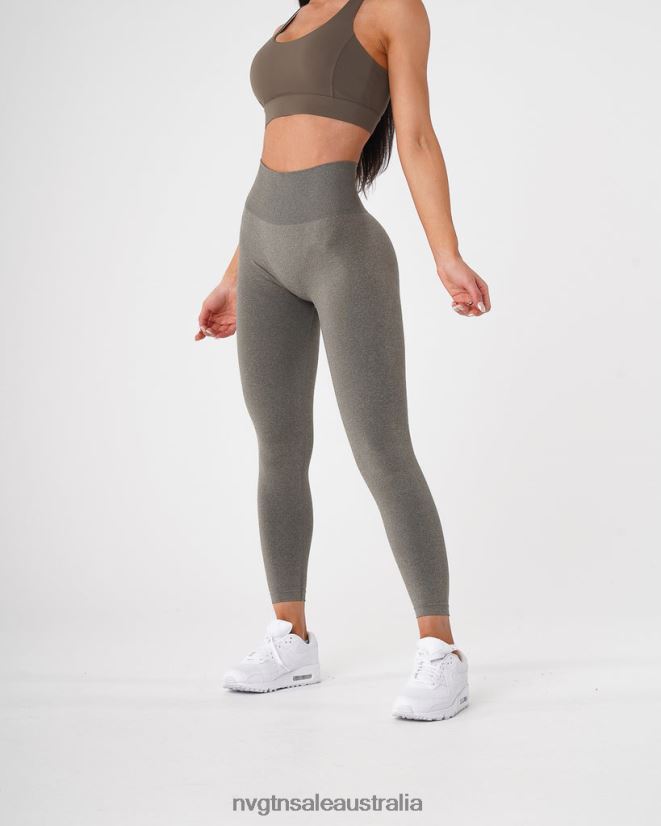 Curve Seamless Leggings 24JF4Z628 Khaki Green Fitness NVGTN Women