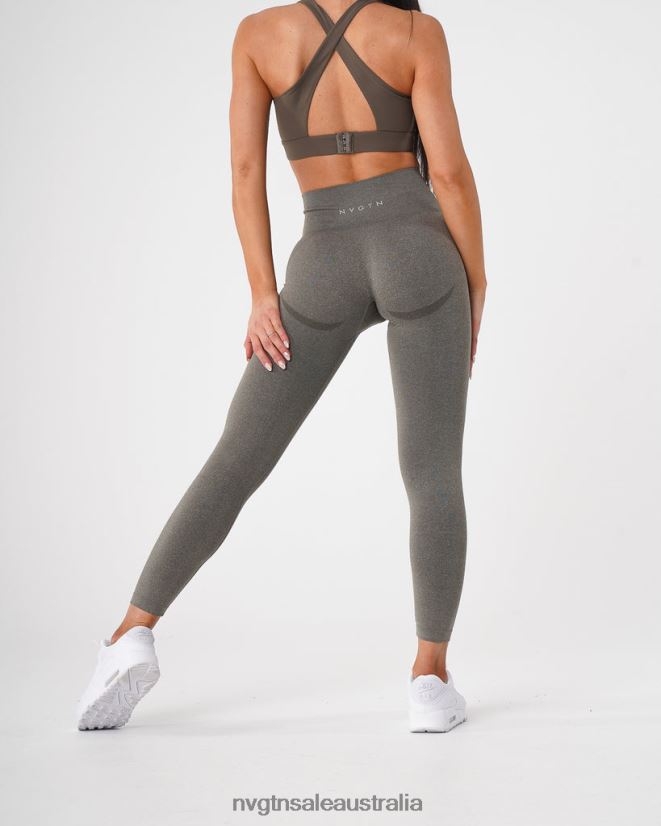 Curve Seamless Leggings 24JF4Z628 Khaki Green Fitness NVGTN Women