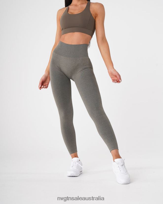 Curve Seamless Leggings 24JF4Z628 Khaki Green Fitness NVGTN Women