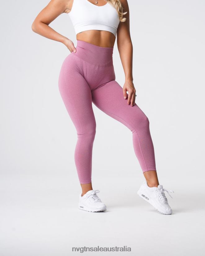 Curve Seamless Leggings 24JF4Z629 Pastel Pink Fitness NVGTN Women