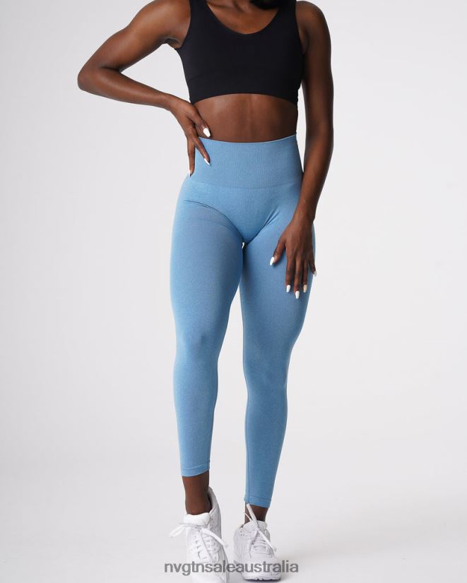 Curve Seamless Leggings 24JF4Z632 Sky Blue Fitness NVGTN Women