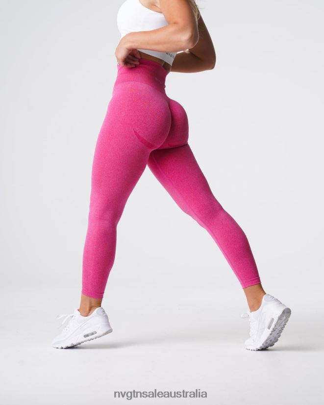 Curve Seamless Leggings 24JF4Z641 Fuchsia Fitness NVGTN Women