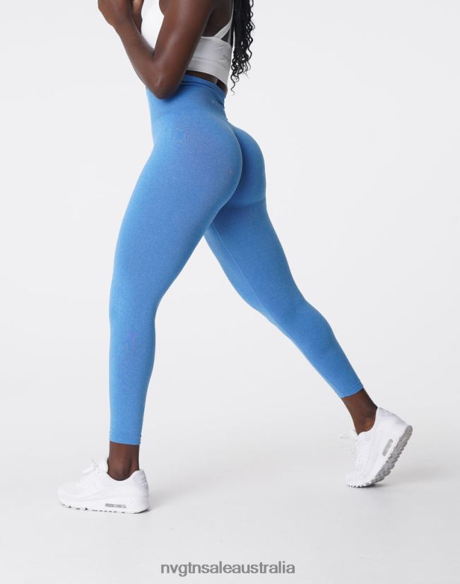 NV Seamless Leggings 24JF4Z584 Ocean Blue Fitness NVGTN Women