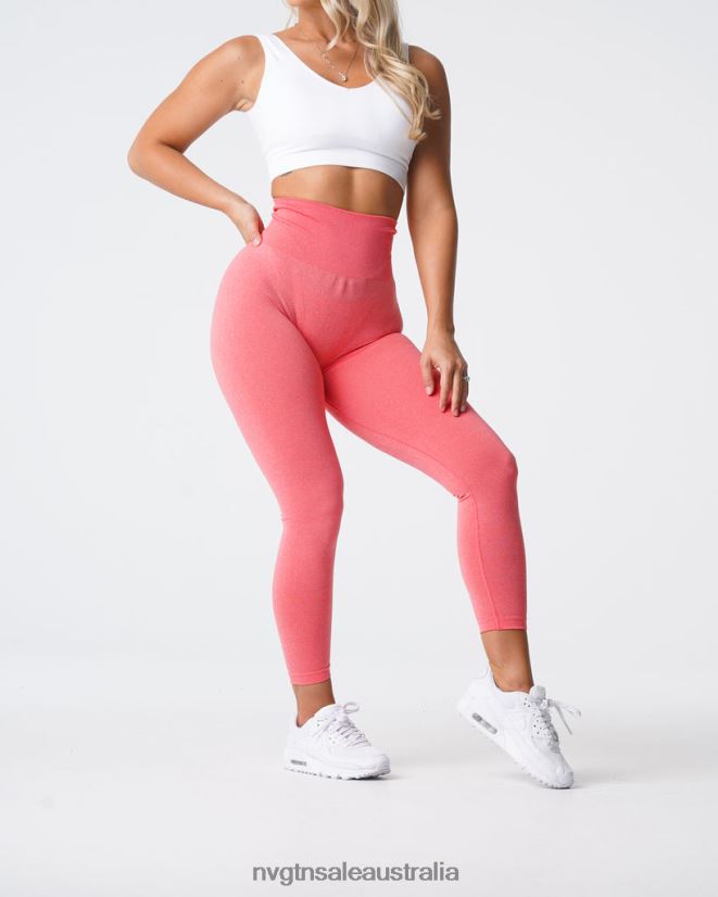 NV Seamless Leggings 24JF4Z597 Coral Fitness NVGTN Women