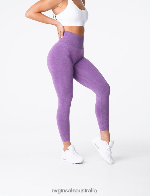 NV Seamless Leggings 24JF4Z599 Violet Fitness NVGTN Women