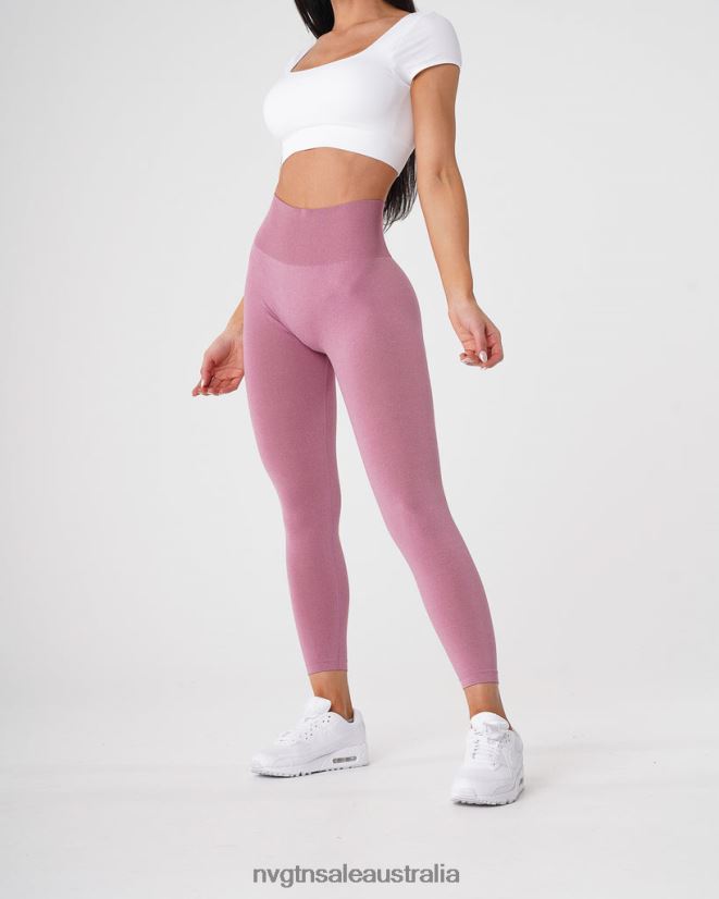 NV Seamless Leggings 24JF4Z600 Pastel Pink Fitness NVGTN Women