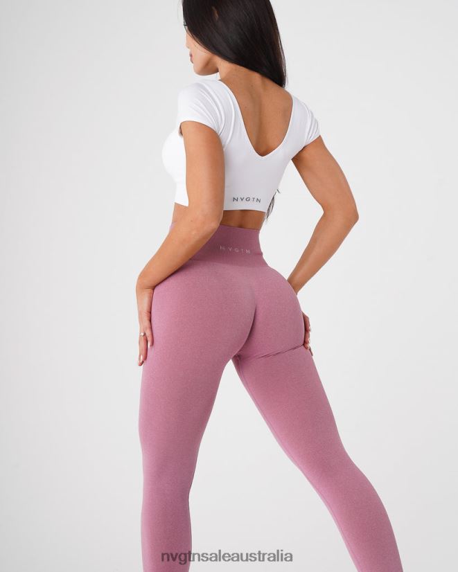NV Seamless Leggings 24JF4Z600 Pastel Pink Fitness NVGTN Women