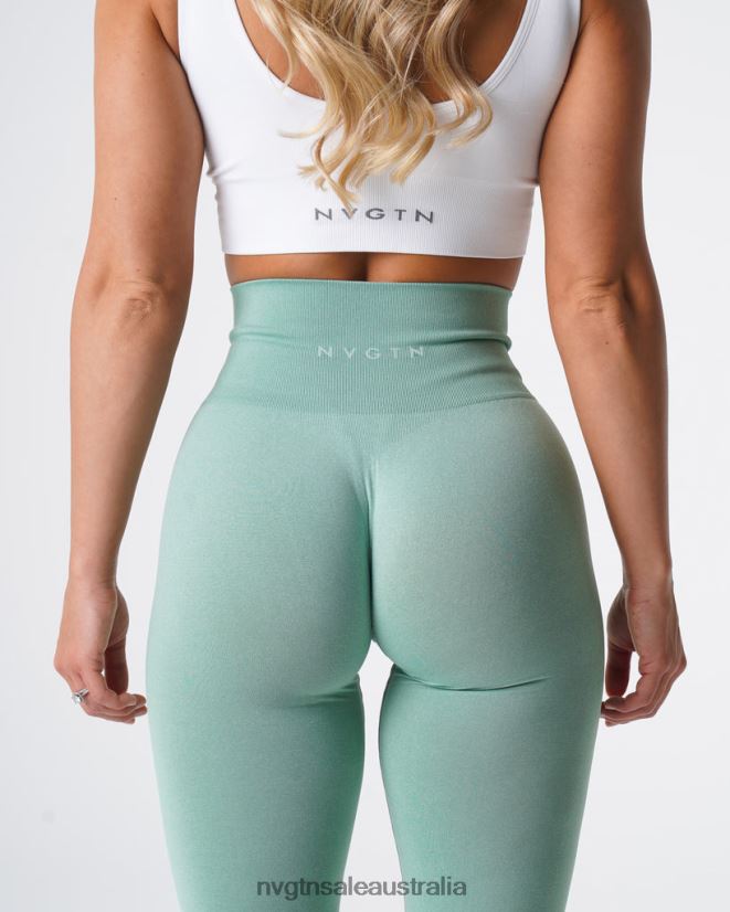 NV Seamless Leggings 24JF4Z602 Sage Green Fitness NVGTN Women