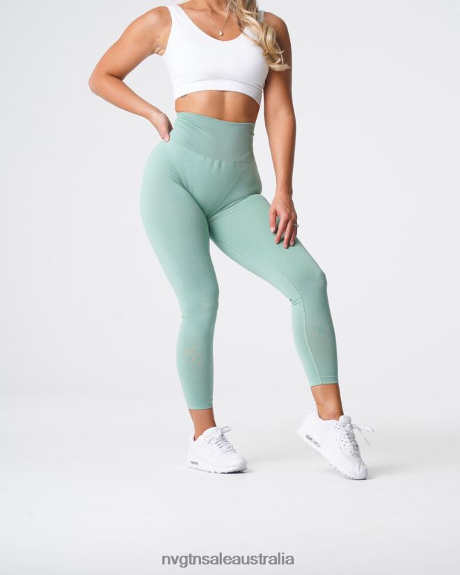 NV Seamless Leggings 24JF4Z602 Sage Green Fitness NVGTN Women