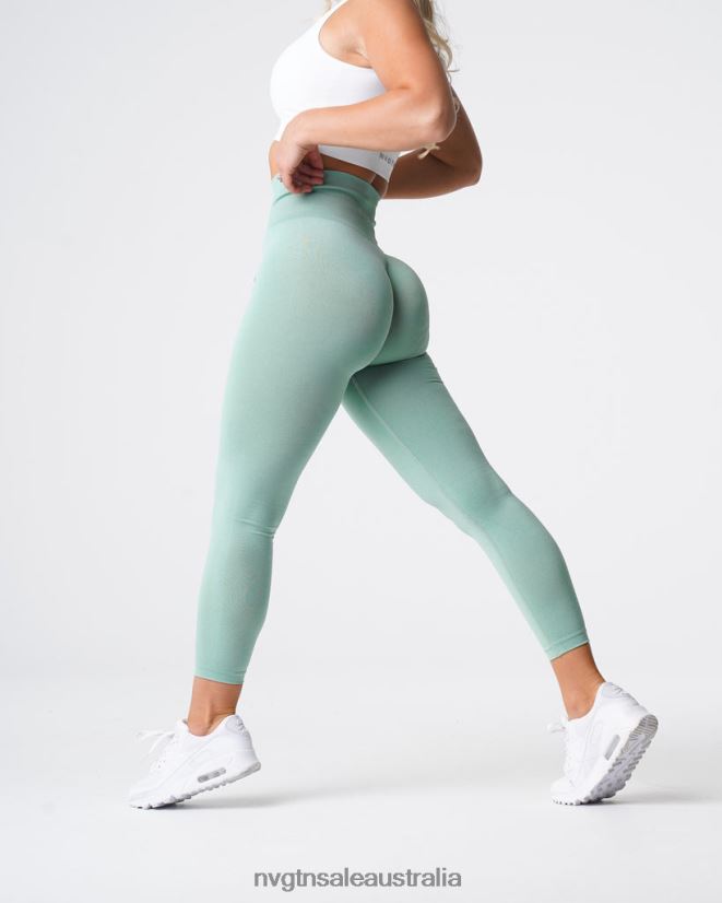 NV Seamless Leggings 24JF4Z602 Sage Green Fitness NVGTN Women