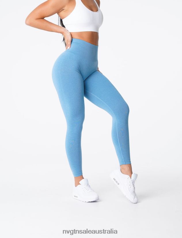 NV Seamless Leggings 24JF4Z606 Sky Blue Fitness NVGTN Women