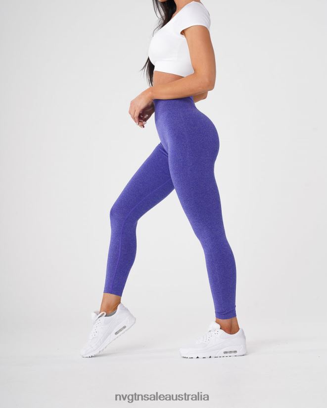 NV Seamless Leggings 24JF4Z609 Electric Blue Fitness NVGTN Women