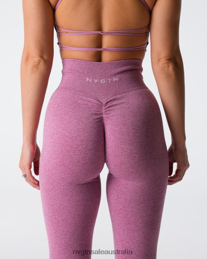 Scrunch Seamless Leggings 24JF4Z539 Pastel Pink Fitness NVGTN Women