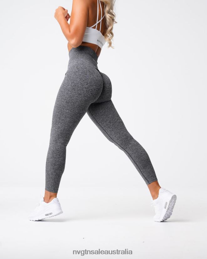Scrunch Seamless Leggings 24JF4Z559 Black Speckled Fitness NVGTN Women