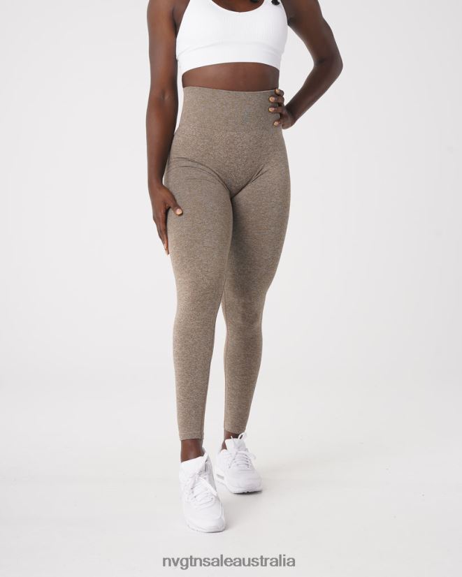 Scrunch Seamless Leggings 24JF4Z562 Mocha Fitness NVGTN Women