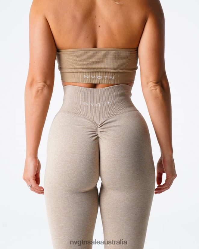 Scrunch Seamless Leggings 24JF4Z563 Beige Fitness NVGTN Women