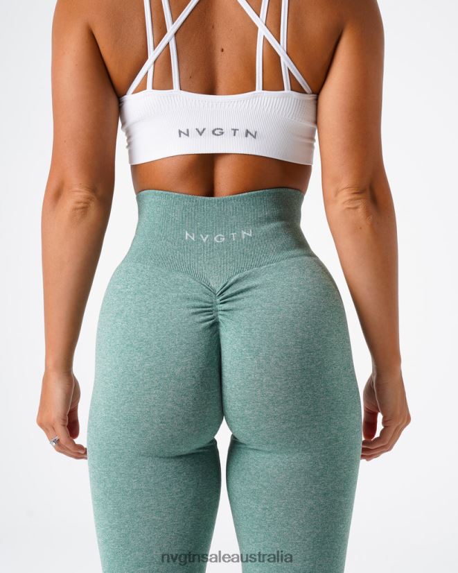 Scrunch Seamless Leggings 24JF4Z647 Sage Green Fitness NVGTN Women