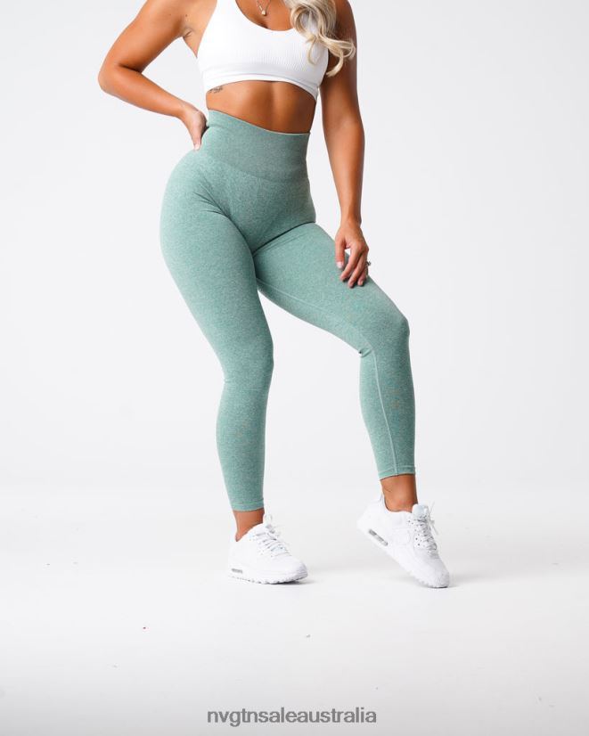 Scrunch Seamless Leggings 24JF4Z647 Sage Green Fitness NVGTN Women