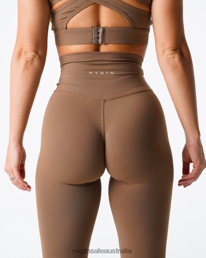 Signature 2.0 Leggings 24JF4Z568 Mocha Fitness NVGTN Women