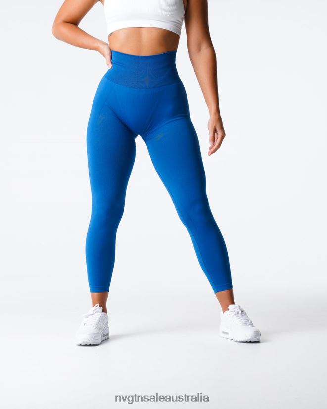Solid Seamless Leggings 24JF4Z571 Midnight Blue Fitness NVGTN Women