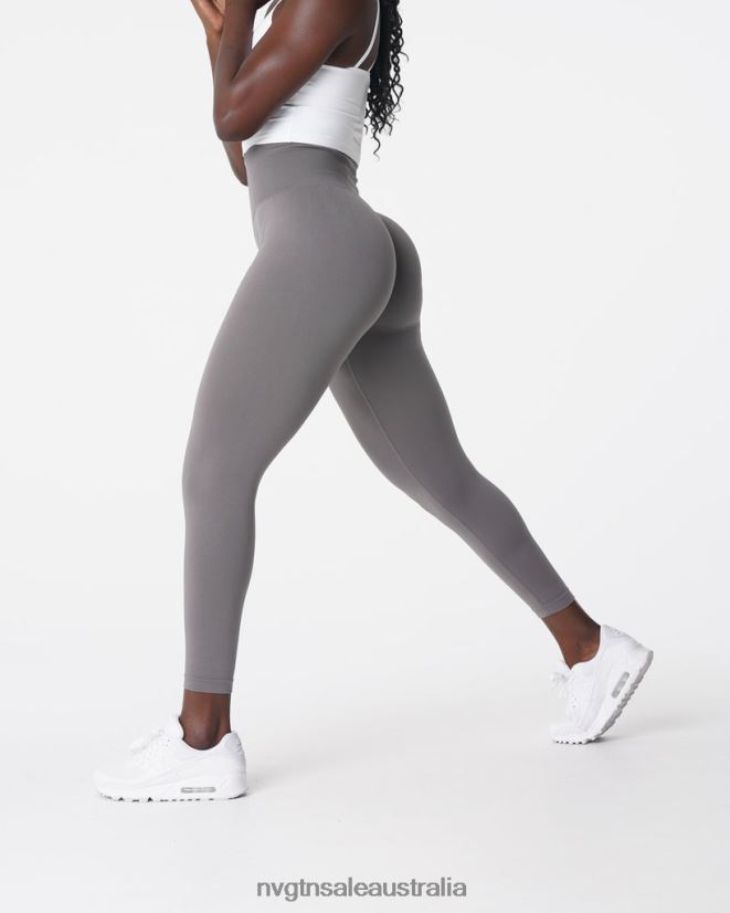 Solid Seamless Leggings 24JF4Z572 Charcoal Fitness NVGTN Women