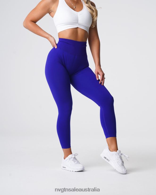 Solid Seamless Leggings 24JF4Z575 Cobalt Fitness NVGTN Women