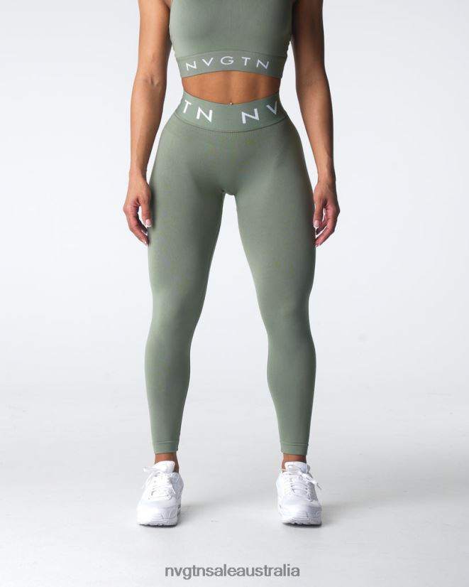 Sport Seamless Leggings 24JF4Z501 Sage Green Fitness NVGTN Women