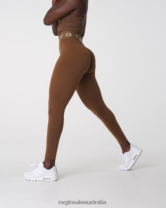 Sport Seamless Leggings 24JF4Z554 Mocha Fitness NVGTN Women