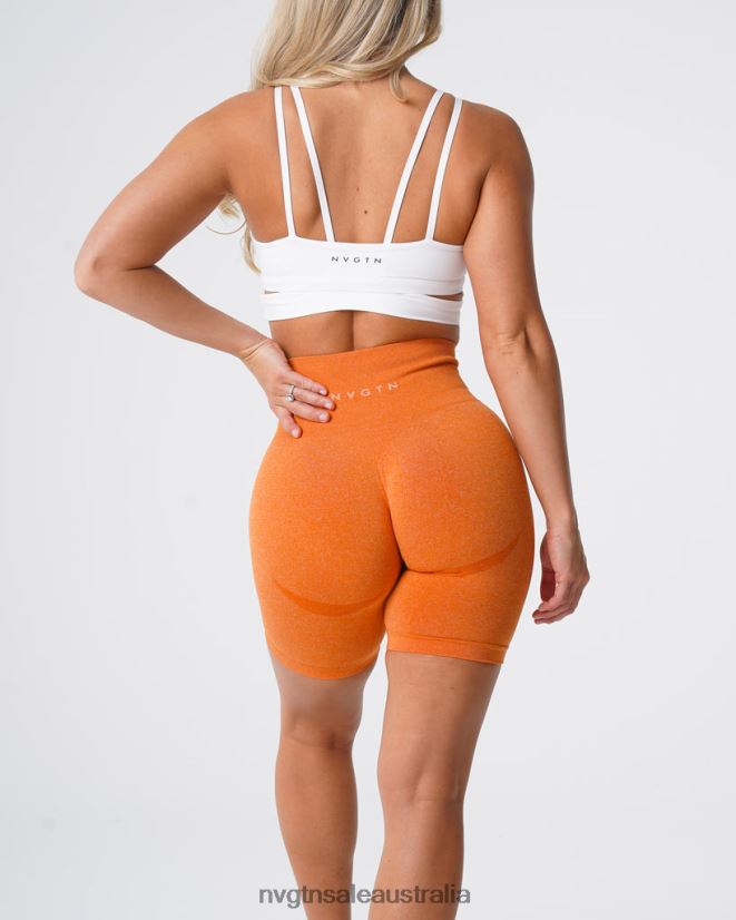Biker Shorts 24JF4Z485 Burnt Orange Fitness NVGTN Women