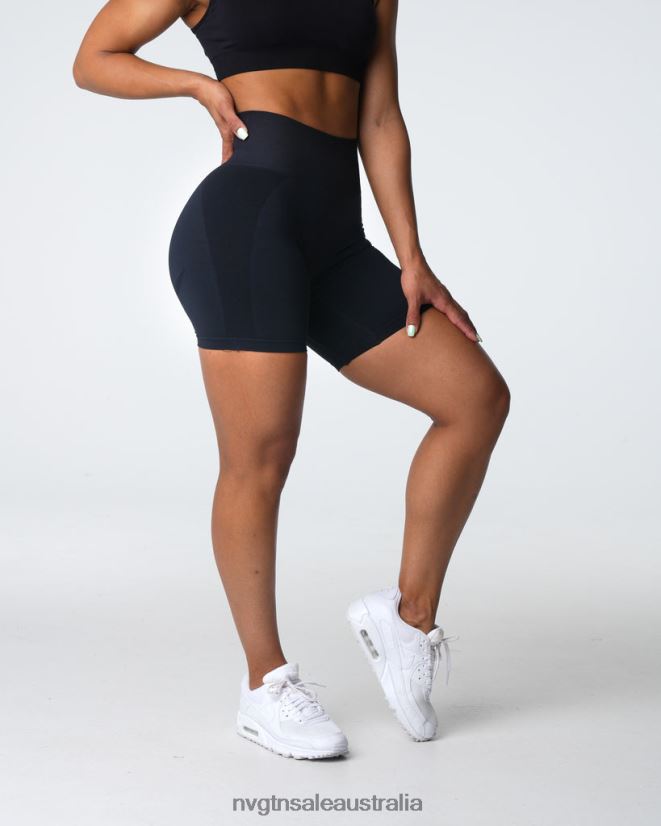 Contour 2.0 Seamless Shorts 24JF4Z316 Black Fitness NVGTN Women