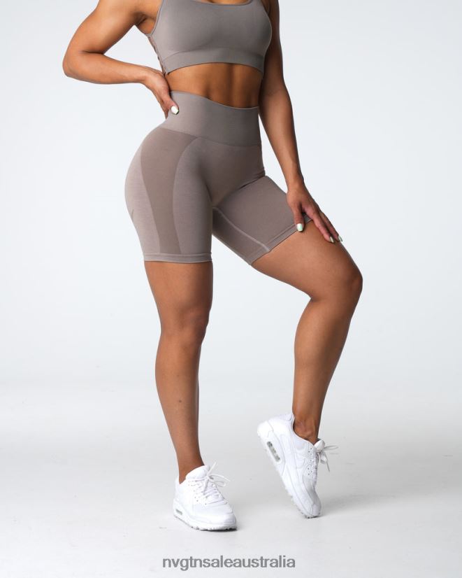 Contour 2.0 Seamless Shorts 24JF4Z320 Taupe Fitness NVGTN Women