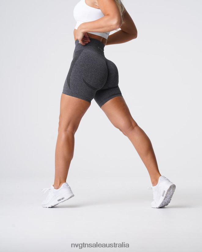 Contour Seamless Shorts 24JF4Z321 Black Speckled Fitness NVGTN Women