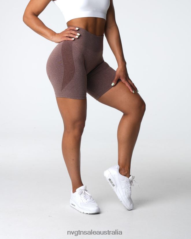 Contour Seamless Shorts 24JF4Z338 Cocoa Fitness NVGTN Women