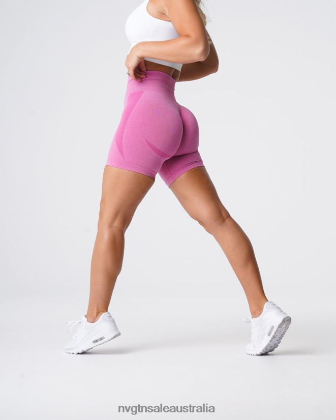 Contour Seamless Shorts 24JF4Z353 Bubble Gum Pink Fitness NVGTN Women