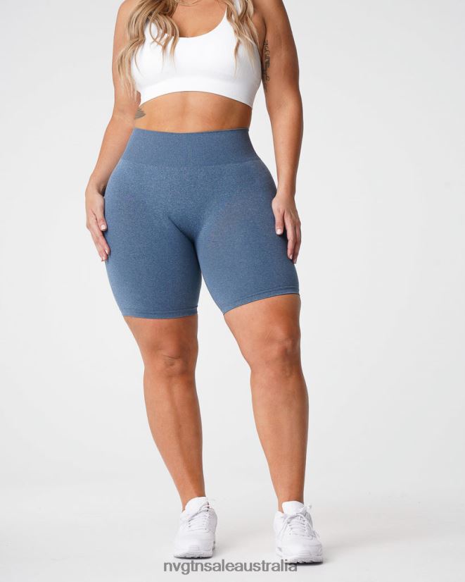 Pro Seamless Shorts 24JF4Z371 Slate Blue Fitness NVGTN Women
